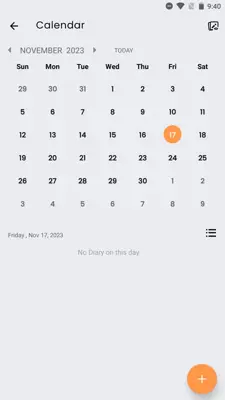 My Diary android App screenshot 2